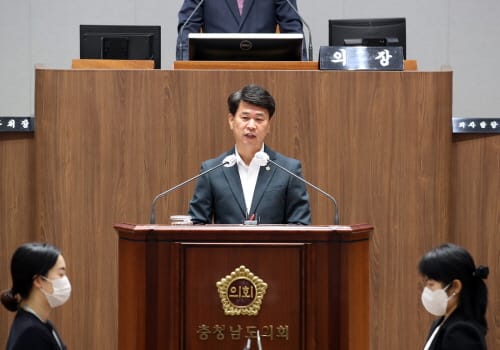 이상근 충남도의원, 내포신도시 축산악취·과밀학급 해소 촉구