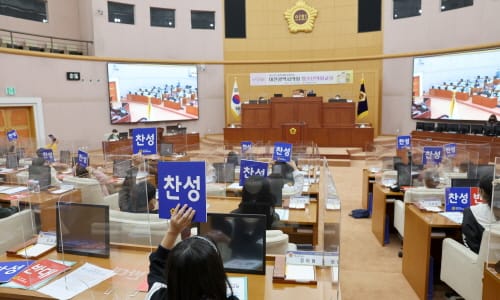 대전시의회, 2022년 청소년 의회교실 성황리에 마치다