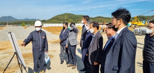 충남도의회 안건소위, 충남소방복합타운 현장점검