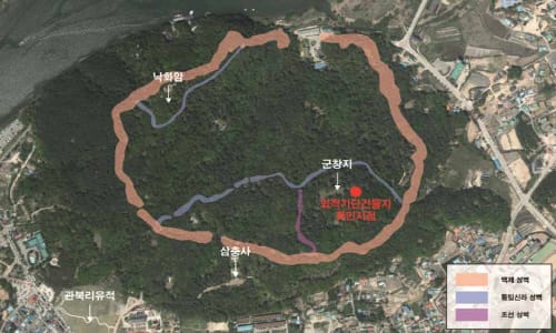 부여 부소산성서 ‘대형 와적기단건물지’ 확인