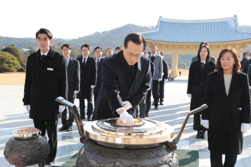 이상래 행복청장, 국립대전현충원 참배