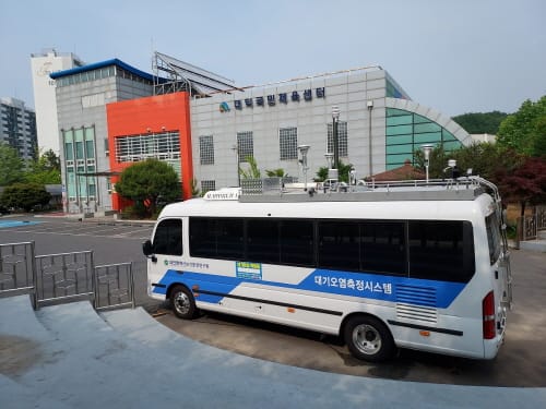 대전보건환경연구원, 대기환경 이동측정 차량 운영 확대