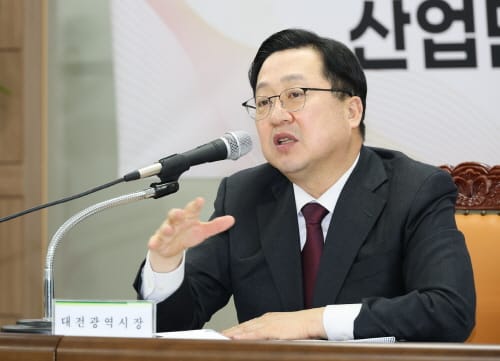 대전도시공사 방문 이장우 시장 ‘동반자 협력’ 강조