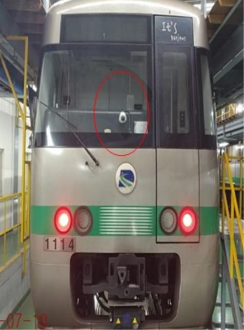 대전도시철도 1호선 전 객실에 영상기록장치(CCTV) 설치