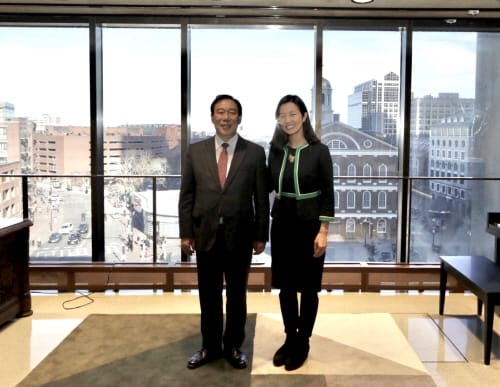 최민호 시장, 미국 보스턴시와 교통 협력 나서