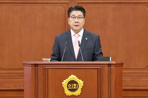 대전시의회 송활섭 의원, 시정질문 통해 현안사업 추진대책 따져 물어