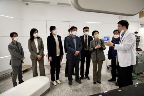세종시의회, 연세암병원 중입자치료센터 현장 벤치마킹