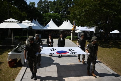 부여군, 제68회 현충일 추념식 거행