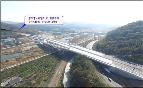 대전시, 정림중 ~ 사정교간 도로개설공사 본격 추진