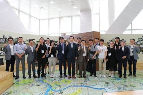 행복청, 외신기자 초청 프레스투어 개최