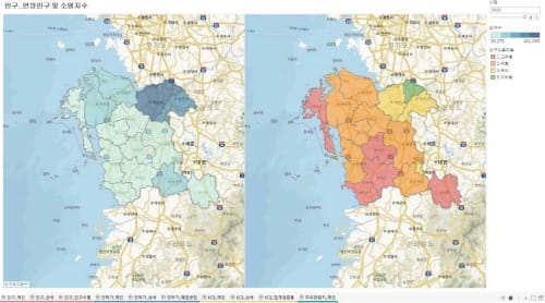 충남데이터포털 ‘올담’ 활용 시각화 수상작 발표