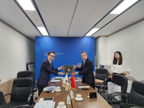 충남 첫 중국 교류지역 허베이성 대표단 방문