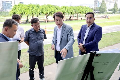 이상래 대전시의회 의장 “갑천 물놀이장 전국 최고로 조성”