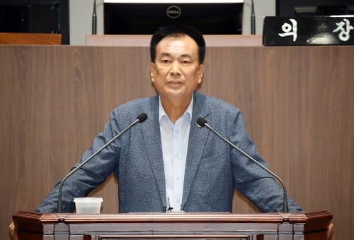 방한일 의원 “충남 하수도보급률 10년간 전국 최하위”