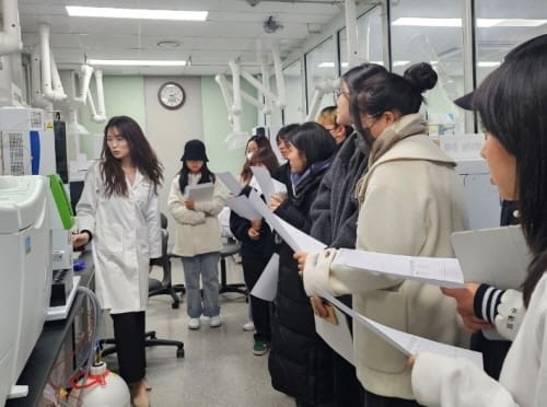 보건환경연구원, 환경분야 대학생 현장견학 실시