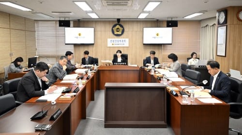 세종시의회 산업건설위원회, 2023년 주요업무 추진상황 점검 등
