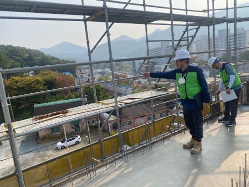 대전시, 안전보건지킴이와 동절기 민간 건설현장 점검