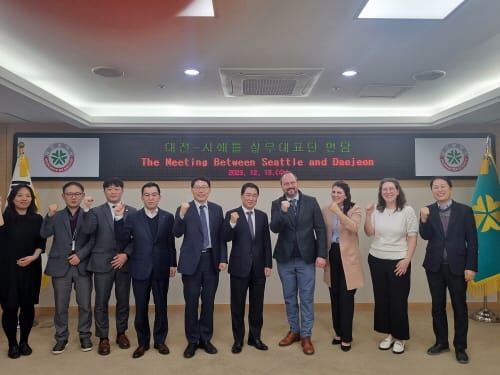 미국 시애틀시 대규모 경제사절단 대전에 온다