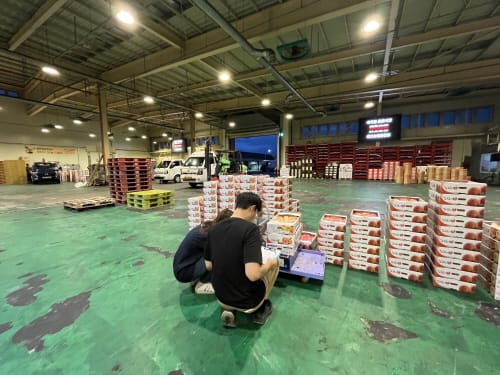 경매 전 농산물 안정성 검사… 천안시 농수산물도매시장 먹거리 안전