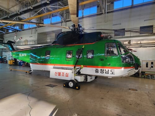 산불 진화 헬기 5대 권역별 배치