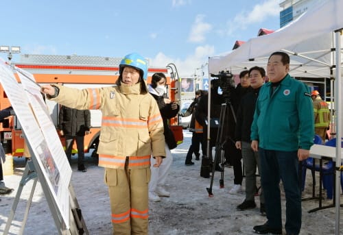 서천특화시장 화재, 충남도의회 조길연 의장 긴급 현장 방문 및 복구 지원 촉구