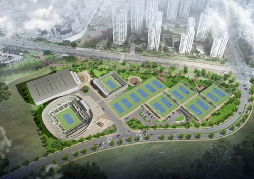 충청권 최초 국제 테니스경기장 2027년 문연다