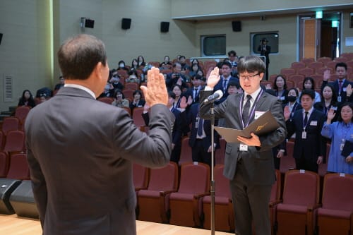 새내기 공무원의 힘찬 시작을 응원합니다!