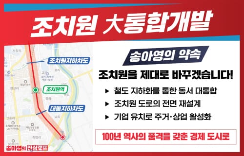 송아영 예비후보, “조치원 大통합개발 하겠다”