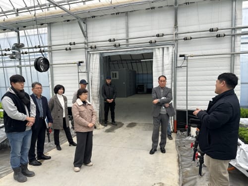 홍은아 부군수, 귀농·청년 농업인 농가 방문 격려