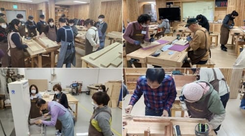 대전목재문화체험장 목재전문 시민강좌 운영