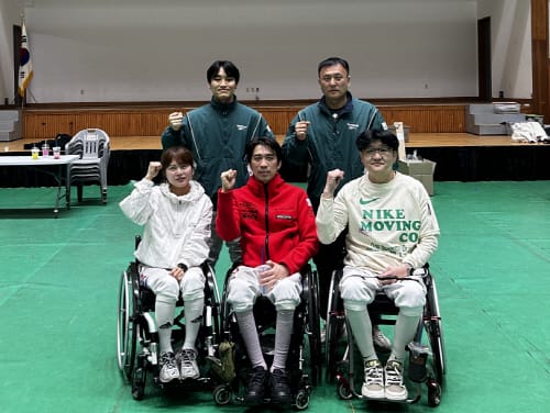 세종시 휠체어펜싱 금 5-은 1-동 3 획득