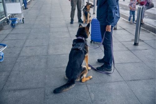 "은퇴 검역탐지견과 함께하세요"... 민·관 협업, 탐지견 입양 홍보 행사