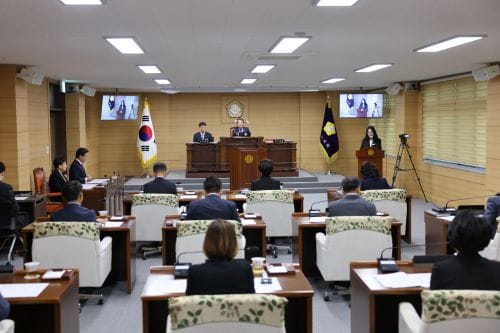 부여군의회, 제281회 임시회 개회