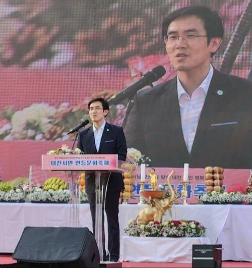 장호종 대전경제과학부시장, 부처님 오신 날 봉축법요식 참석