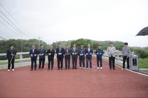세종시 '대곡교' 재가설 공사 완료, 10일 개통
