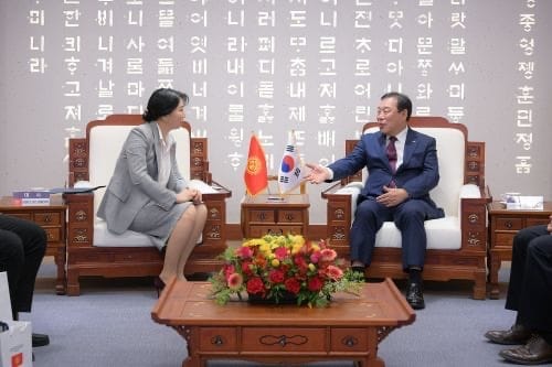 세종시-키르기즈공화국, 지방정부 간 협력 논의