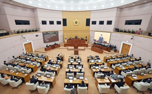 대전시의회, 제278회 제1차 정례회 개회