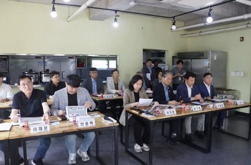 충남도의회 기획경제위원회, 충남광역외국인노동자 쉼터 현장방문