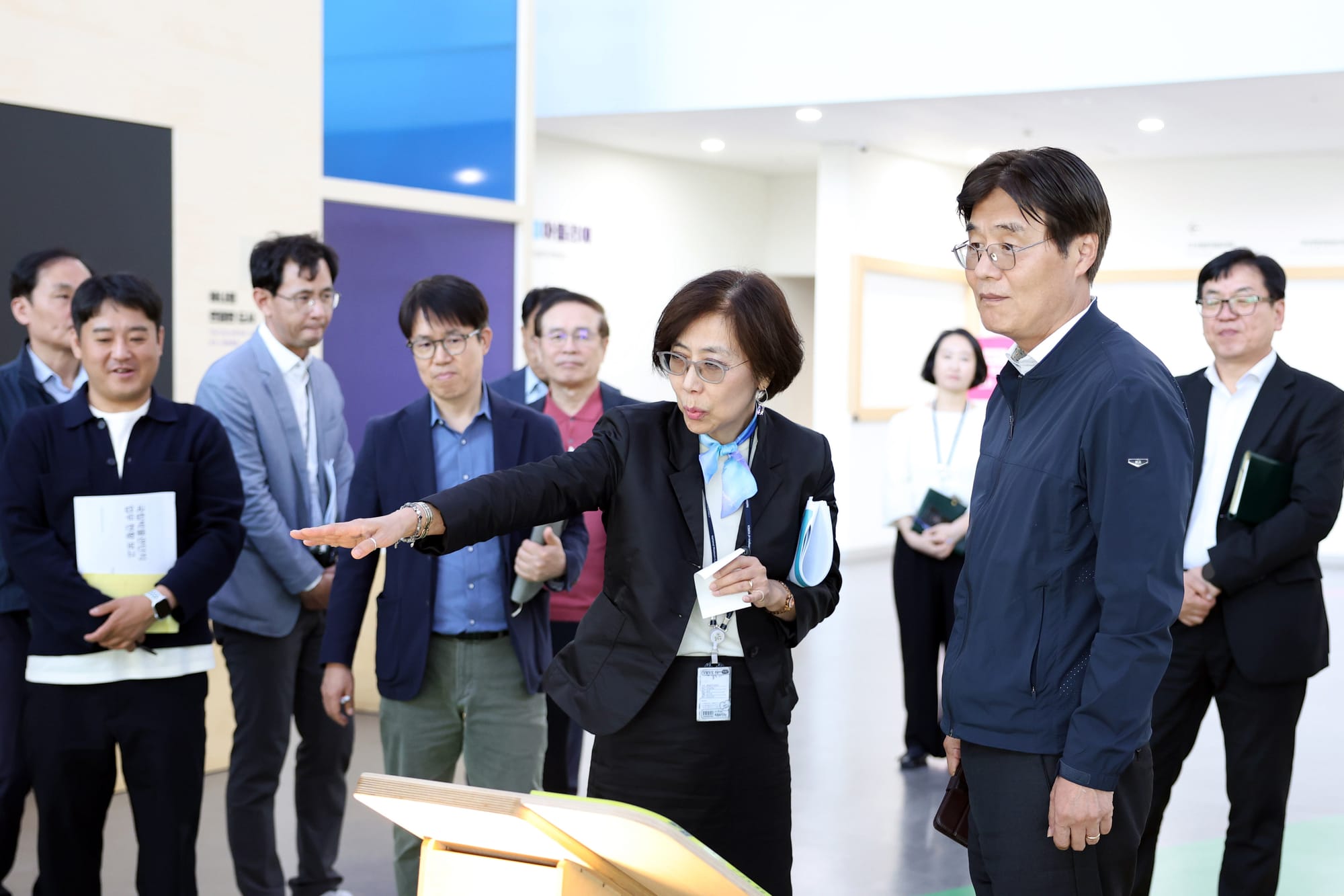 김형렬 행복청장, 국립어린이박물관 특별 행사 준비 현장 방문