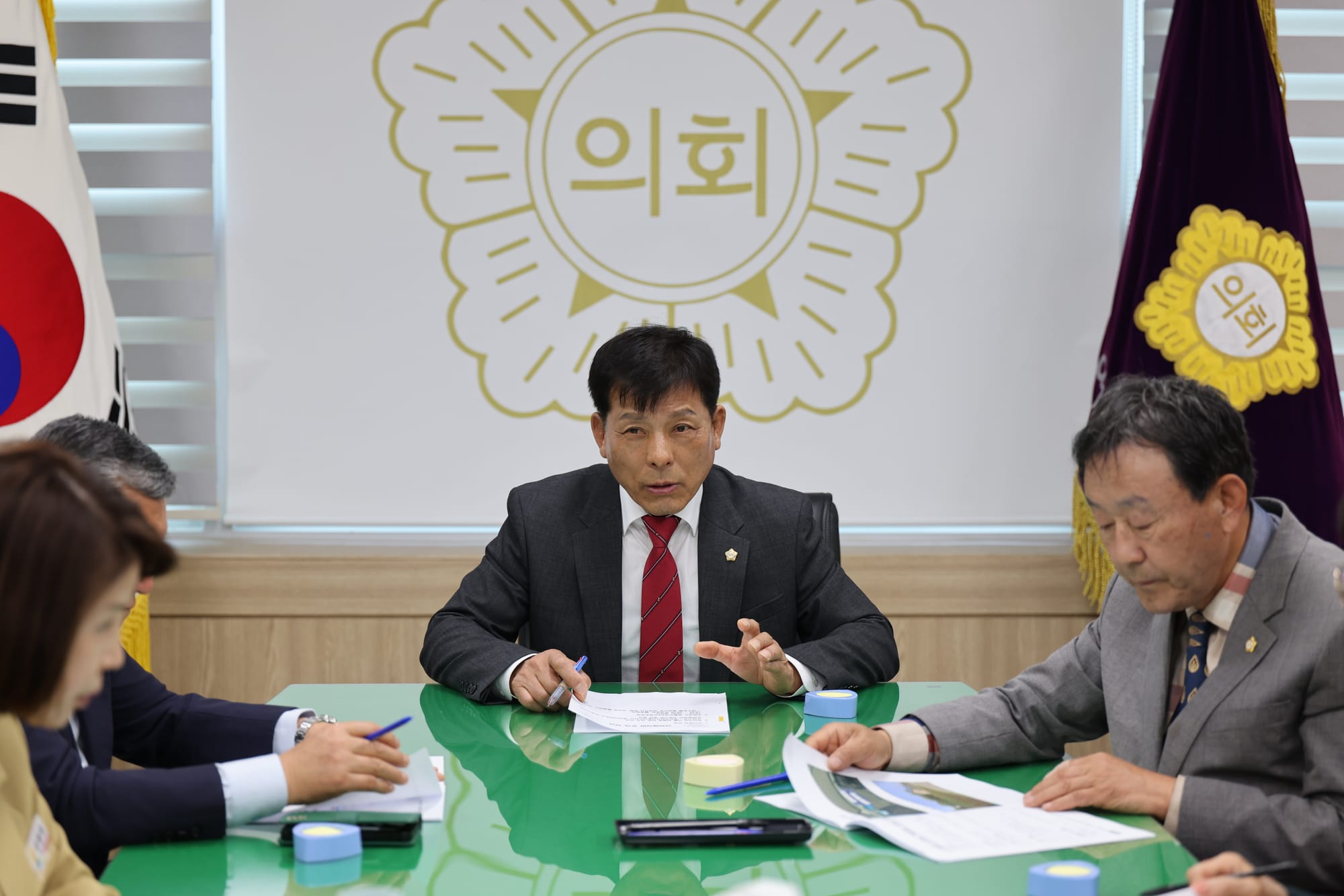 부여군의회, 2025년 제3차 의정협의회 개최