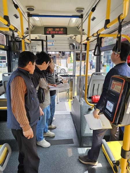 대전시 “시민의 발 시내버스 1004대 점검 결과, 이상무”