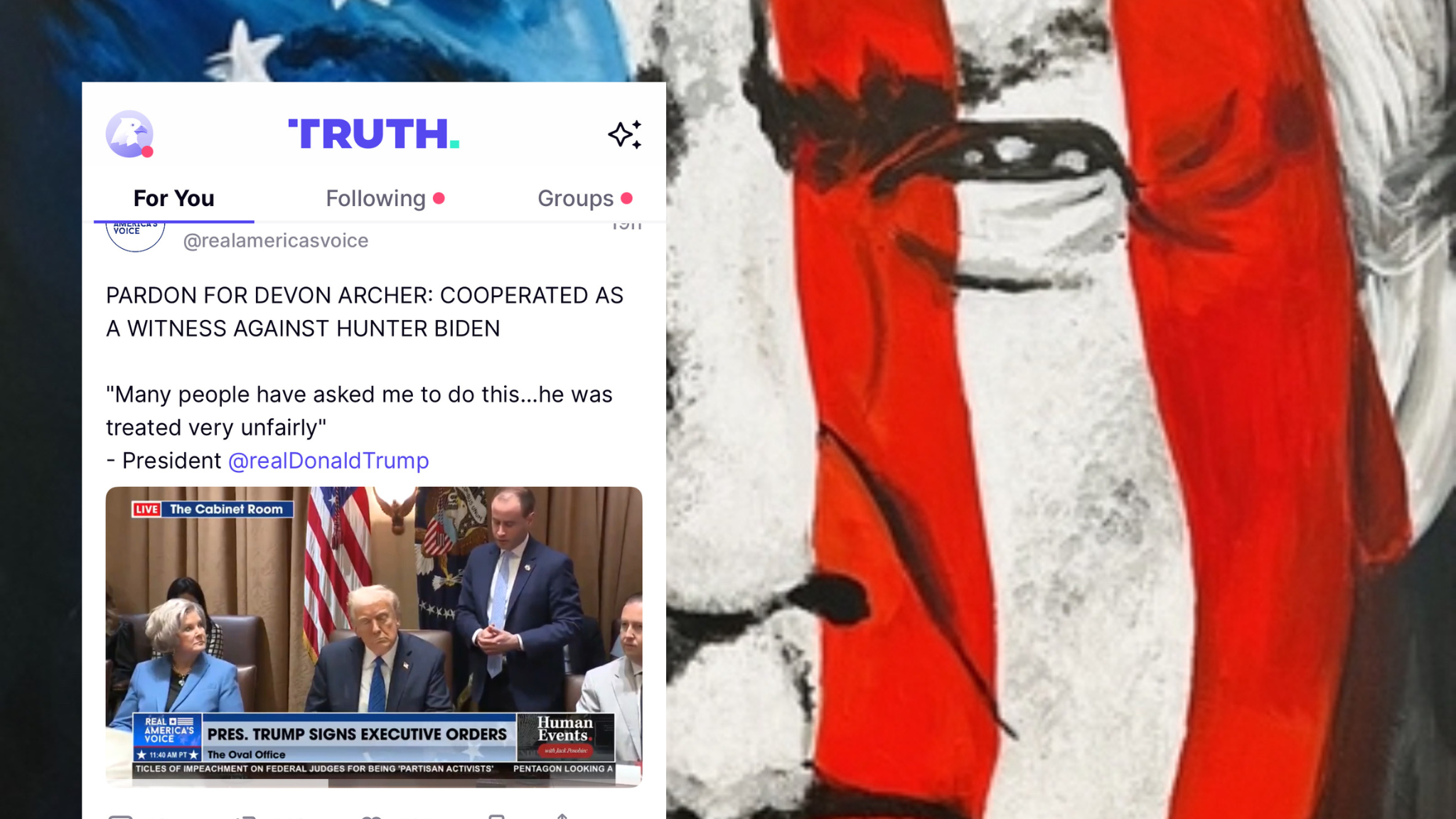 후발 SNS 'Trump Media', NYSE Texas 상장