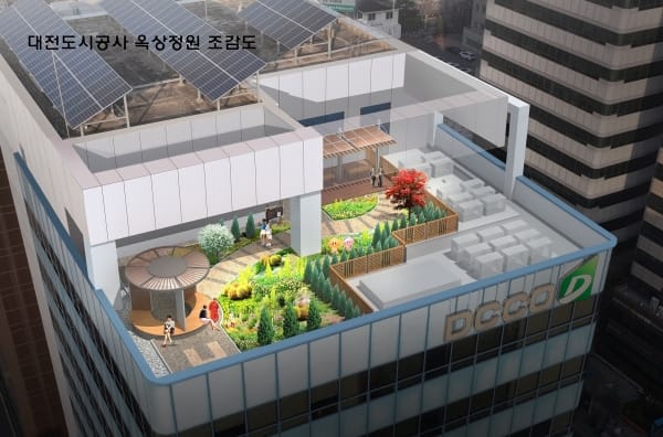 도심 속 녹색 쉼터 2025년 실내·옥상정원 조성