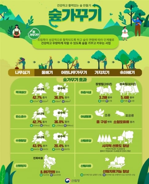 기후위기 대응 ‘건강한 숲’ 조성 박차
