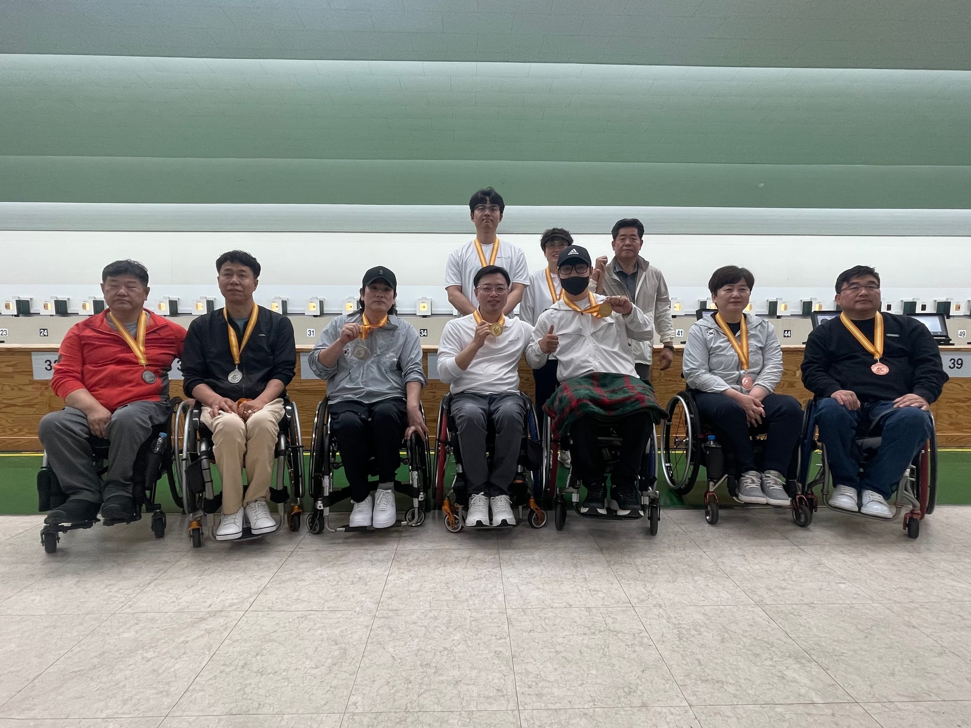 BDH파라스, 전국장애인사격대회서 12개 메달 획득
