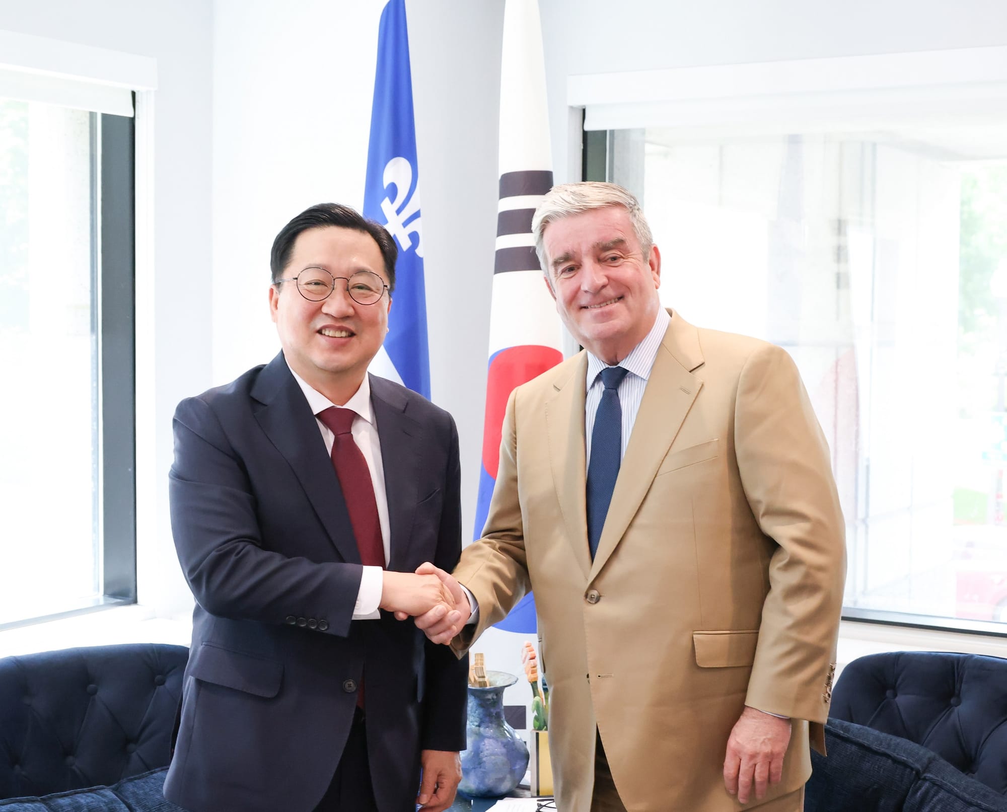 퀘벡주, 이장우 대전시장 공식 초청… GINI 가입