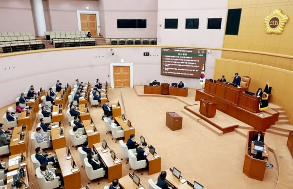 대전시의회, 제288회 임시회 개회