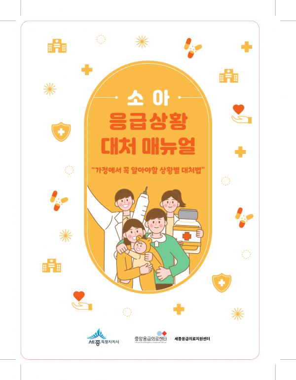 세종시 '영유아 응급상황 안내 길잡이' 자체 개발
