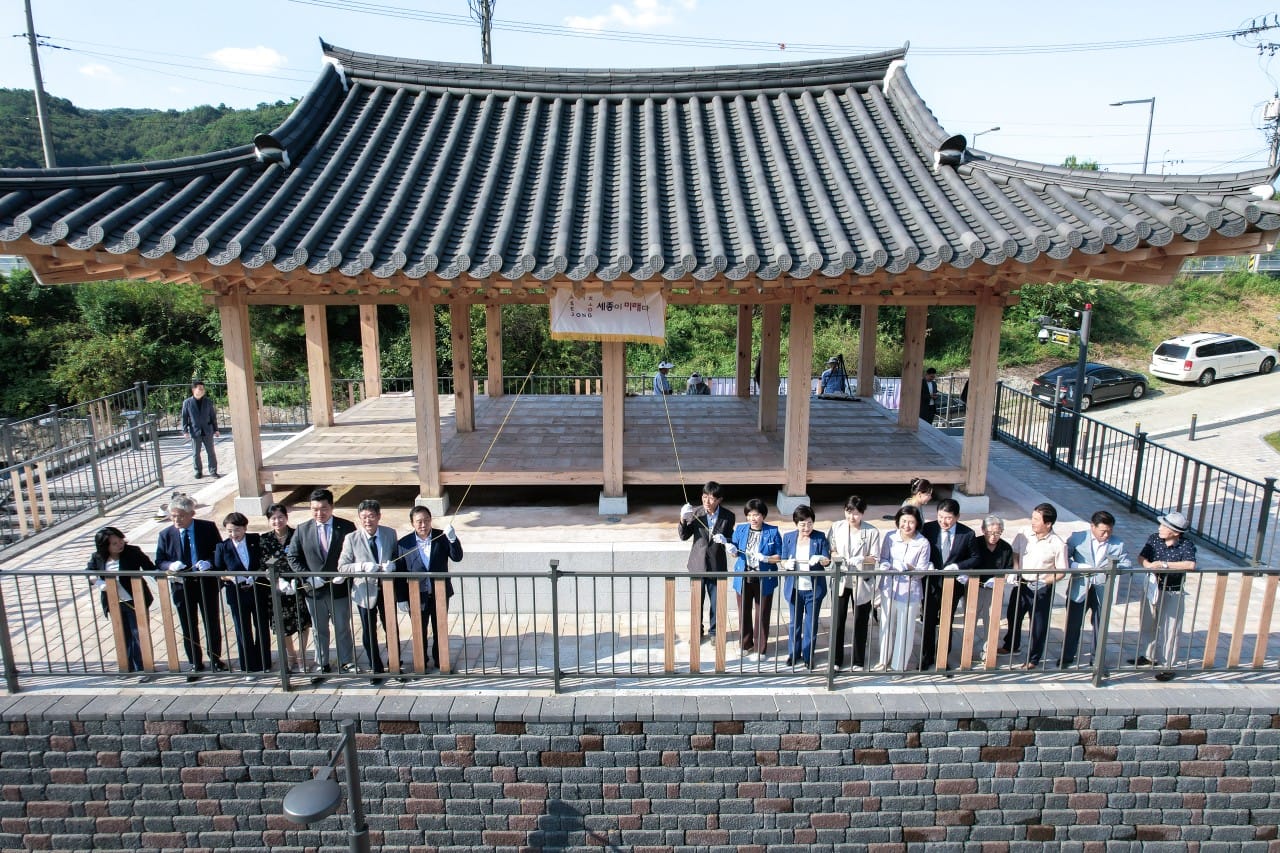 '금강·창벽 절경을 한눈에' 금벽정 복원사업 완료