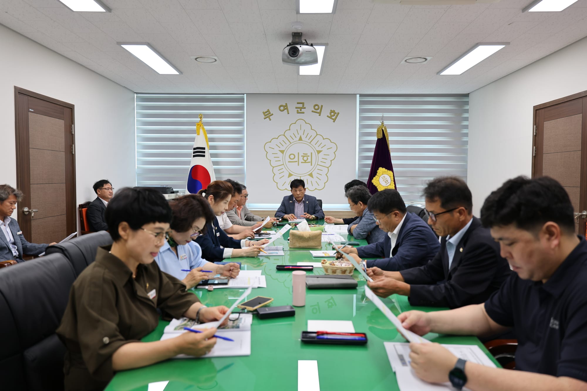 부여군의회, 2025년 제6차 의정협의회 개최
